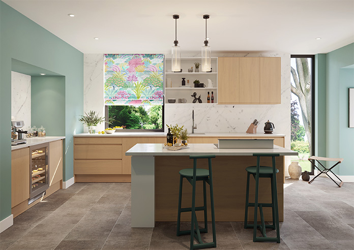 Kolkata Velvet, Summer Dream - Twist&Fit Roman Blind - Image 8